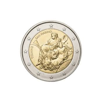 2 euro okolicznościowe San Marino 2026 - Tiziano
