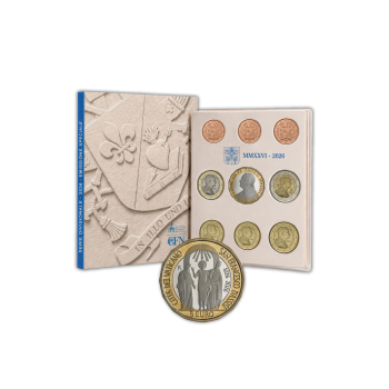 KMS Watykan 2026 - folder + 5 euro