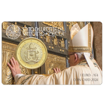 1 euro Watykan 2024 - folder nr 4