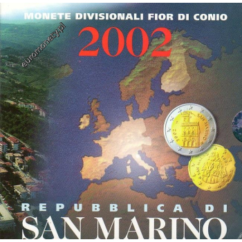 KMS San Marino 2002 - folder - 8 monet